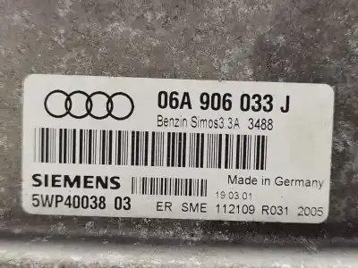 Автозапчастина б/у ебу контролер двигуна для audi a3 (8l) * посилання на oem iam 06a906033j  