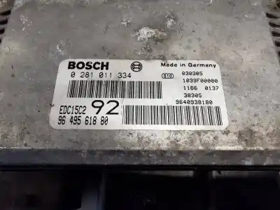 Автозапчастина б/у ебу контролер двигуна для citroen c8 2.0 hdi cat (rhz / dw10ated) посилання на oem iam 9649561880  