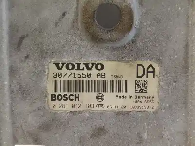 Second-hand car spare part ecu engine control for volvo xc90 d5 executive (7 asientos) (136kw) oem iam references 30771550ab  