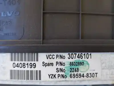 Second-hand car spare part dashboard for volvo xc90 d5 executive (7 asientos) (136kw) oem iam references 30746101  