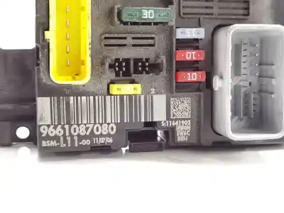 Second-hand car spare part fuse box unit for peugeot 307 sw (3h) 1.6 hdi 110 oem iam references 9661087080  