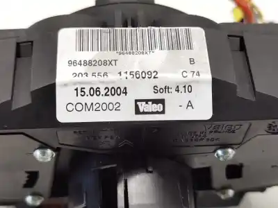 Peça sobressalente para automóvel em segunda mão comutador de limpa vidros por citroen c3 1.4 hdi exclusive referências oem iam   