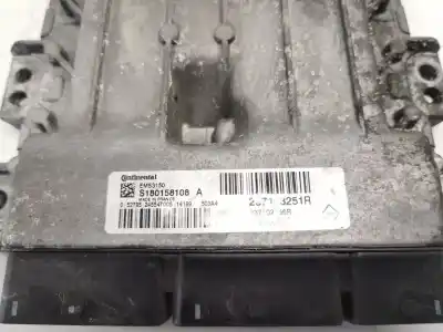 Second-hand car spare part ecu engine control for renault scénic iii (jz0/1_) 1.2 tce oem iam references 237102256r s180158108a ems3150  