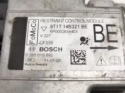 Second-hand car spare part airbag control unit for ford transit connect (p65_, p70_, p80_) 1.8 tdci oem iam references 9t1t14b321be 6p0002834403 0285010892