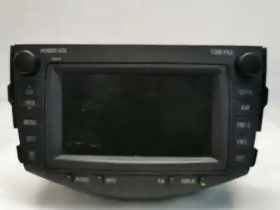 Автозапчасти б/у аудиосистема / радио cd за toyota rav 4 iii (_a3_) 2.2 d 4wd (ala30_) ссылки oem iam 8612042240