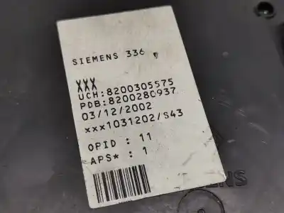 Автозапчастина б/у реле/запоперівник для renault megane ii (bm0/1_, cm0/1_) 1.9 dci (bm0g, cm0g) посилання на oem iam 8200305575 8200280937 s118400200i