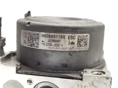 Peça sobressalente para automóvel em segunda mão abs por citroen c-elysee (dd_) 1.6 hdi 92 referências oem iam 9806891780  10022002574 / 10091511783 / 10062233891