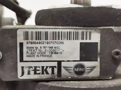 Pezzo di ricambio per auto di seconda mano cremagliera per mini mini (r56) cooper d riferimenti oem iam 6783546ai02  6800002726g