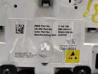 Peça sobressalente para automóvel em segunda mão quadrante por mini mini (r56) cooper d referências oem iam 9136195 c00138023 / bm508011 / rg25100105 