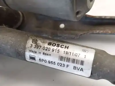Peça sobressalente para automóvel em segunda mão motor do limpa para brisas por seat altea xl (5p5, 5p8) 1.9 tdi referências oem iam 5p0955119c  5p0955023f / 3397020915