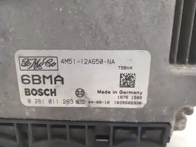 Автозапчасти б/у блок управления двигателем за ford focus c-max (dm2) 2.0 tdci ссылки oem iam 4m5112a650na  