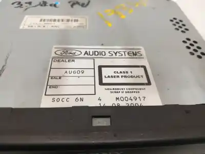 Pezzo di ricambio per auto di seconda mano impianto audio / radio cd per ford focus c-max (dm2) 2.0 tdci riferimenti oem iam 3m5t18c815sa  