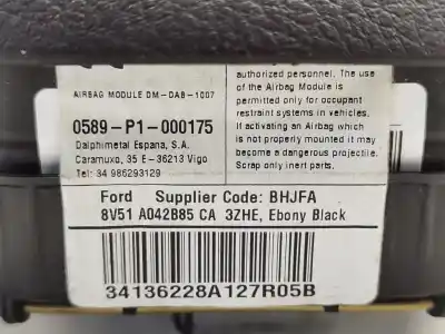 Second-hand car spare part front left air bag for ford b-max (jk) 1.5 tdci oem iam references 8v51a042b85ca  