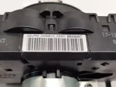 Pezzo di ricambio per auto di seconda mano comando pulito per citroen c3 picasso exclusive riferimenti oem iam 96643948xt  