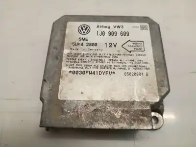 Peça sobressalente para automóvel em segunda mão centralina de airbag por seat cordoba (6k1, 6k2) 1.9 tdi referências oem iam 1j0909609