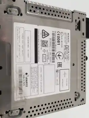 Автозапчастина б/у аудіо система / радіо cd для renault scénic iii (jz0/1_) 1.2 tce посилання на oem iam 281153992 10r0411174 a2c32333006