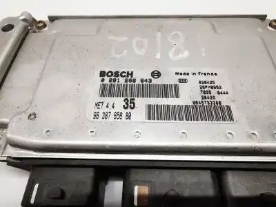Автозапчасти б/у блок управления двигателем за peugeot 307 break / sw (s1) break xr ссылки oem iam 9638765680  