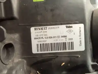 Peça sobressalente para automóvel em segunda mão farol / farolim esquerdo por renault clio iii pack dynamique referências oem iam 260608237r  