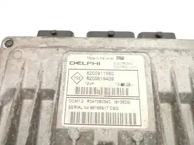 Second-hand car spare part ecu engine control for renault clio iii pack dynamique oem iam references 8200911560  8200619409