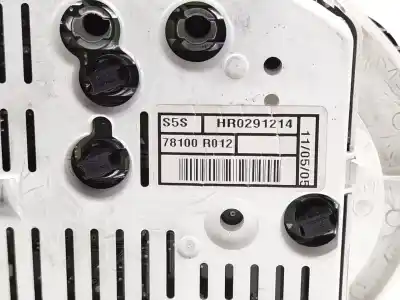 Pezzo di ricambio per auto di seconda mano pannello degli strumenti per honda civic vii hatchback (eu, ep, ev) 1.6 i (ep2, eu8, eu6) riferimenti oem iam hr0291214  78100r012