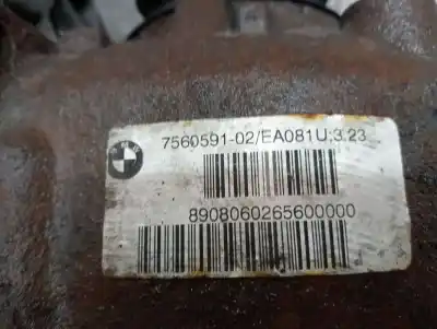 Second-hand car spare part rear differential for bmw 5 (e60) 520 d oem iam references 756059102  