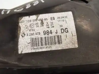 Автозапчастина б/у ліва фара для renault clio ii fase ii (b/cb0) clio посилання на oem iam 8200478984  