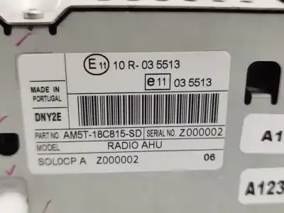 Автозапчастина б/у аудіо система / радіо cd для ford c-max ii (dxa/cb7, dxa/ceu) 2.0 tdci посилання на oem iam am5t18c815sd  