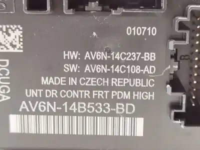 Автозапчастина б/у електронний модуль для ford c-max ii (dxa/cb7, dxa/ceu) 2.0 tdci посилання на oem iam av6n14b533bd  