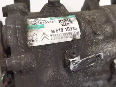 Автозапчасти б/у компрессор кондиционера воздуха за citroen c4 i (lc_) 1.6 hdi ссылки oem iam 9651910980  