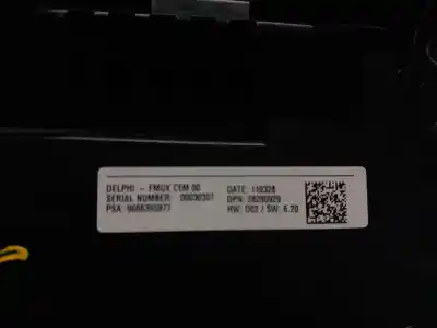 Second-hand car spare part multifunction switch for citroen c4 lim. 1.6 hdi fap oem iam references 9666395977  