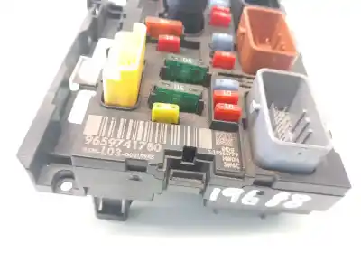 Second-hand car spare part fuse box unit for citroen c2 (jm_) 1.4 oem iam references 9659741780  
