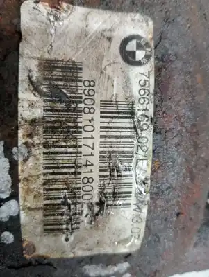 Second-hand car spare part rear differential for bmw 1 (e81) 118 d oem iam references 756616902  