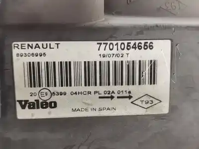 Автозапчастина б/у ліва фара для renault megane ii (bm0/1_, cm0/1_) 1.4 16v (bm0b, cm0b) посилання на oem iam 7701054656 89306995 