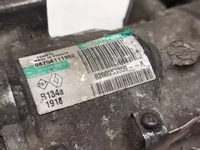 Second-hand car spare part air conditioning compressor for renault grand modus dynamique oem iam references 8200953359a  