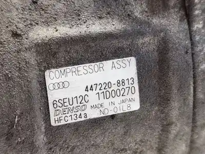 Second-hand car spare part air conditioning compressor for audi a6 berlina (4b2) 2.5 tdi oem iam references 4472208813  4b0260805j / 8e0260805c / 8e0260805r