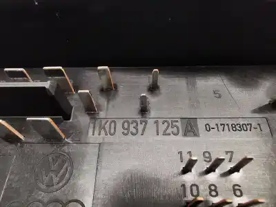 Second-hand car spare part fuse box unit for seat leon (1p1) 1.6 oem iam references 1k0937125a  