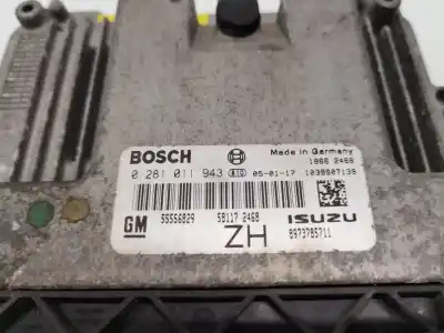 Автозапчастина б/у ебу контролер двигуна для opel astra h gtc (a04) 1.7 cdti (l08) посилання на oem iam 55556829  