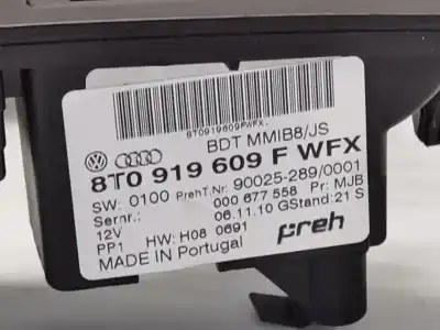Second-hand car spare part multifunction switch for audi a4 b8 (8k2) 2.0 tdi oem iam references 8t0919609f   Second-hand car spare part multifunction switch for audi a4 b8 (8k2) 2.0 tdi oem iam references 8t0919609f