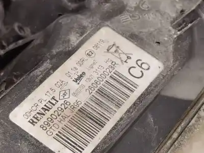 Автозапчастина б/у ліва фара для renault scénic iii (jz0/1_) 1.5 dci посилання на oem iam 260600023r  