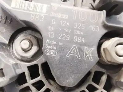 Автозапчастина б/у генератор для opel astra h (a04) 1.6 (l48) посилання на oem iam 13229984  0124325163