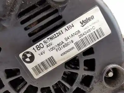 Second-hand car spare part alternator for bmw 1 (e81) 118 d oem iam references 7802261ai04  