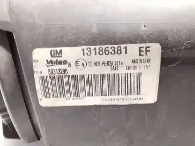 Автозапчасти б/у левая фара за opel corsa d (s07) 1.3 cdti (l08, l68) ссылки oem iam 93189357  