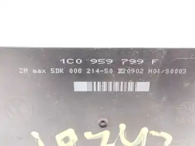 Peça sobressalente para automóvel em segunda mão módulo eletrônico por seat leon (1m1) 1.9 tdi referências oem iam 1c0959799f  