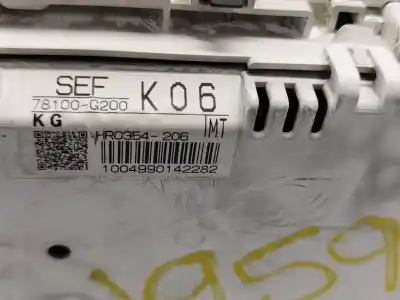 Автозапчастина б/у панель інструментів для honda accord vii (cl, cn) 2.2 i-ctdi (cn1) посилання на oem iam 78100g200k06  hr0354206mt
