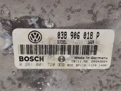 Second-hand car spare part ecu engine control for vw passat b5 (3b2) 1.9 tdi oem iam references 038906018p  0281001720
