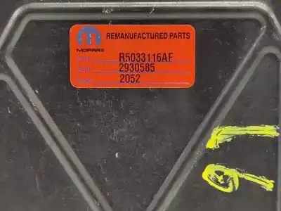 Second-hand car spare part ecu engine control for chrysler pt cruiser (pt_) 2.0 oem iam references r5033116af  