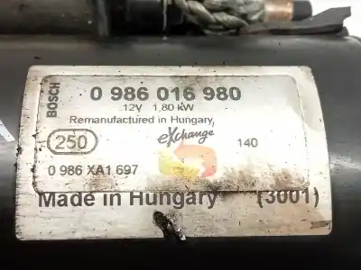 Автозапчастина б/у двигун запускається для volkswagen polo (9n_, 9a_) 1.4 tdi посилання на oem iam 0986016980  