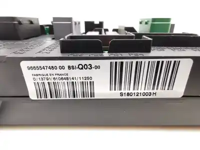 Pièce détachée automobile d'occasion unité de commande bsi pour citroen ds4 (nx_) 1.6 hdi 90 références oem iam 9665547480  s180121003h