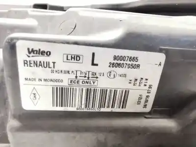 Pièce détachée automobile d'occasion feu gauche pour peugeot 307 (3a/c) 1.6 hdi références oem iam 260607950r  90007665
