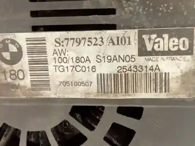 Peça sobressalente para automóvel em segunda mão alternador por bmw serie 7 (e65/e66) 745d referências oem iam tg17c016  